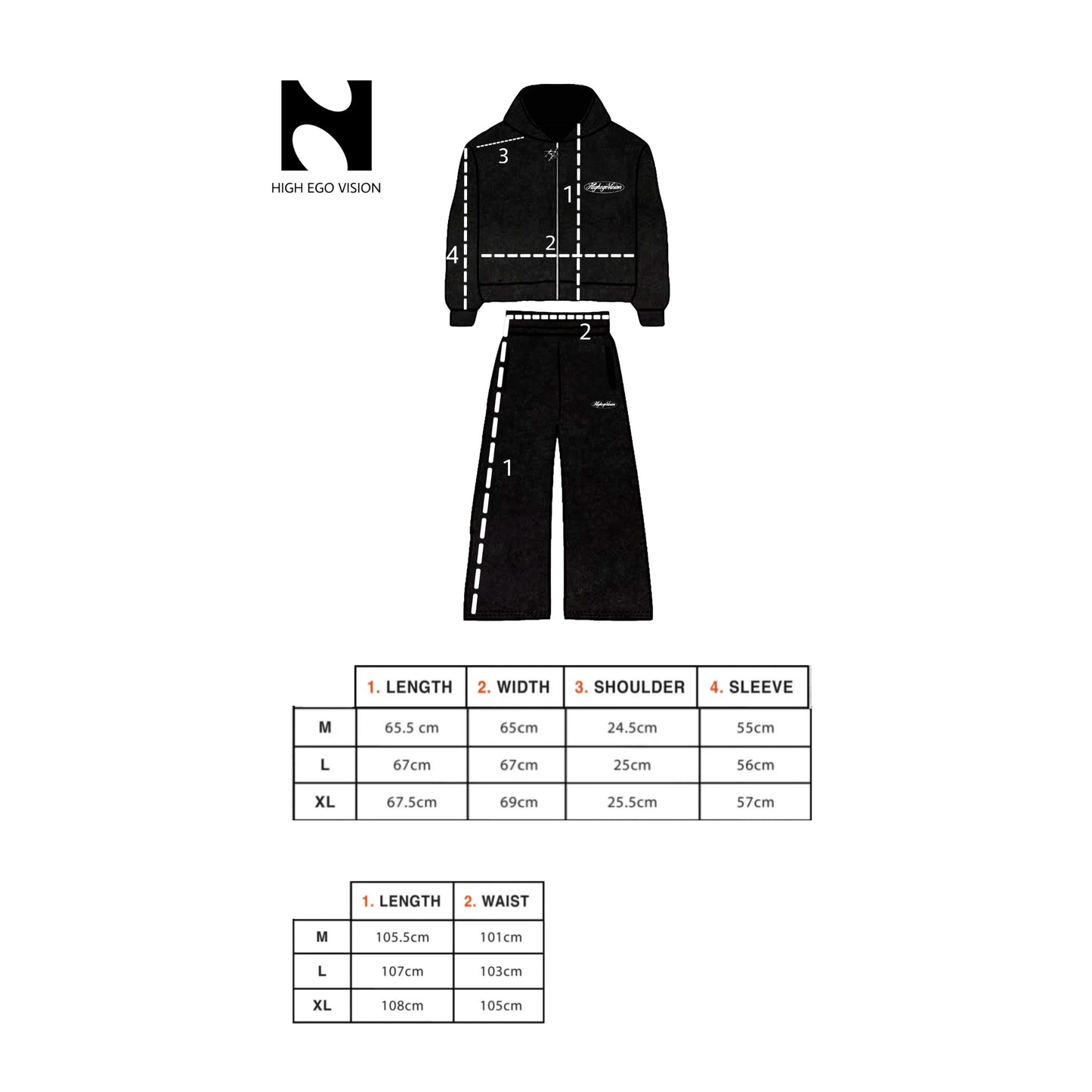 Sweat ZIP + BAGGY pants🇺🇸 (HIGHEGOVISION)