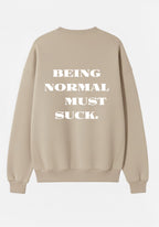 Sweatshirt biege