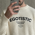 EGOTISTIC EMBROIDED SWEATSHIRT