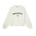 EGOTISTIC EMBROIDED SWEATSHIRT