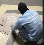 sweatshirt blue - HEVN
