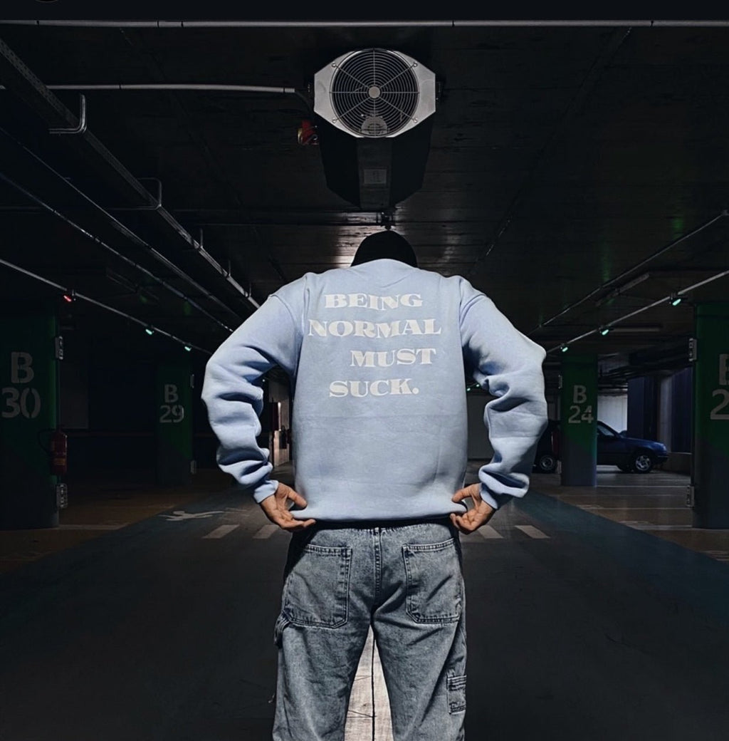 sweatshirt blue - HEVN