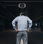 sweatshirt blue - HEVN