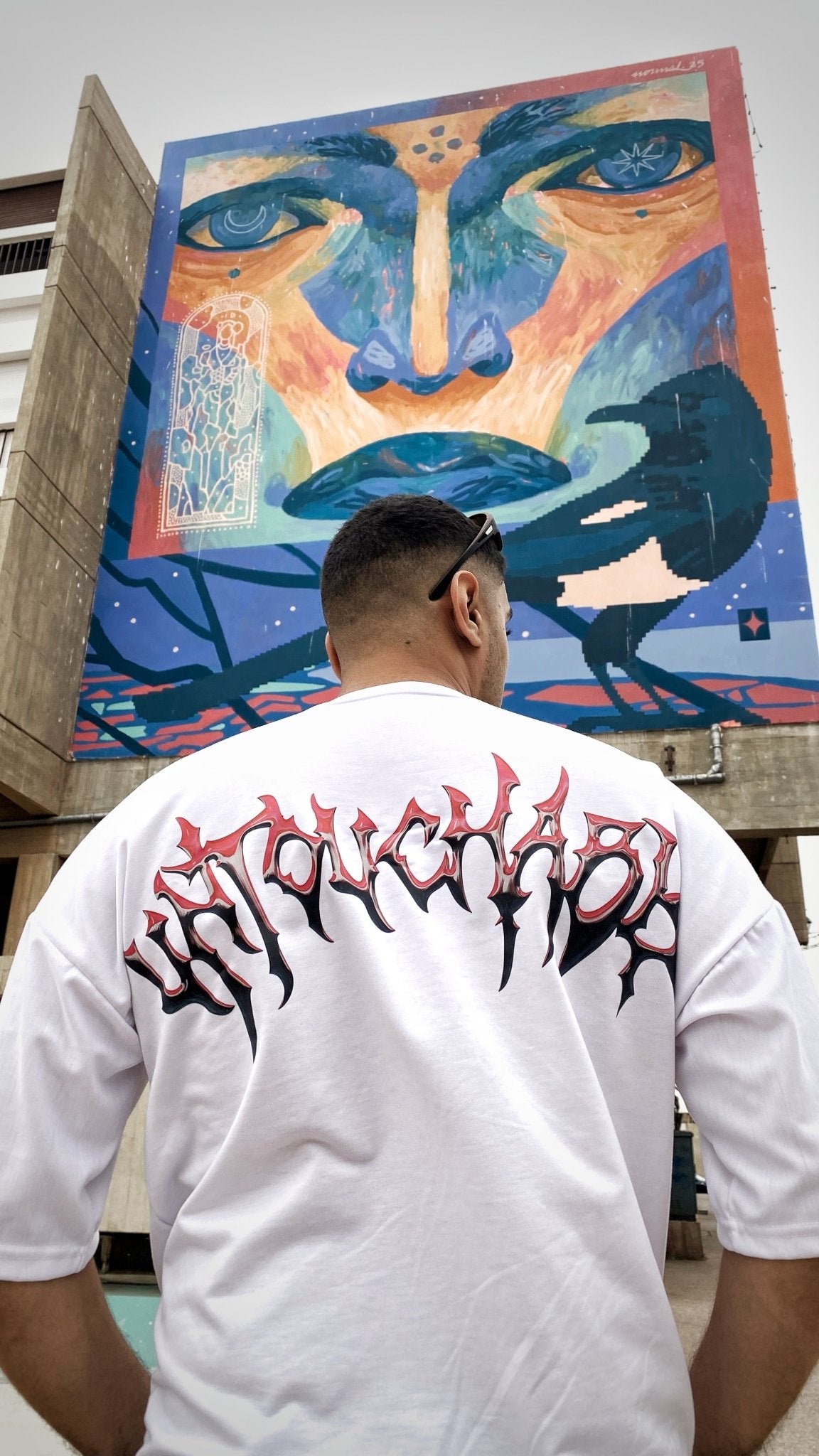 T-shirt oversized UNTOUCHABLE - HEVN